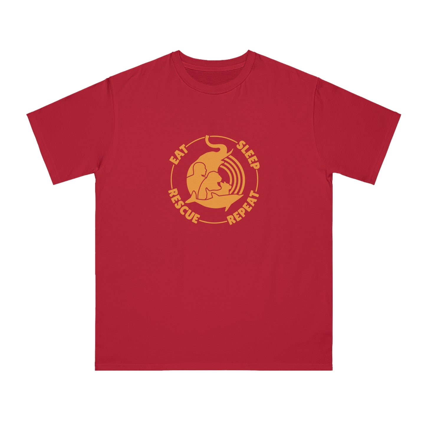 "Eat, Sleep, Rescue, Repeat" Unisex T-Shirt