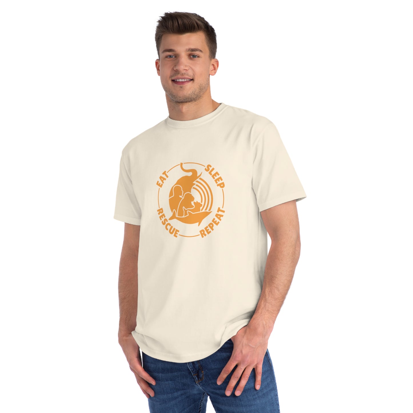"Eat, Sleep, Rescue, Repeat" Unisex T-Shirt