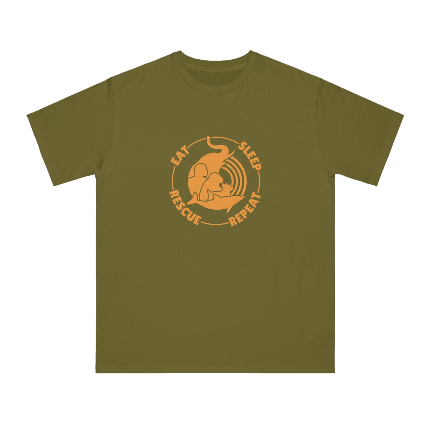 "Eat, Sleep, Rescue, Repeat" Unisex T-Shirt