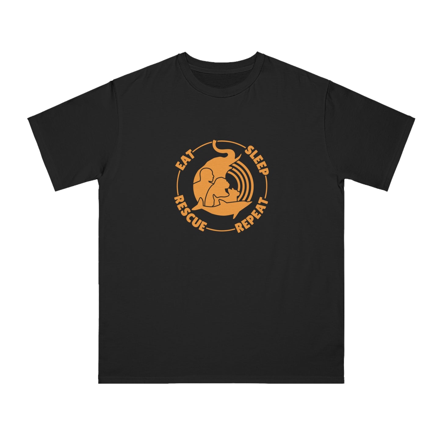 "Eat, Sleep, Rescue, Repeat" Unisex T-Shirt