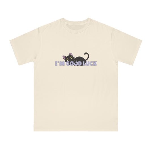 "Good Luck" Black Cat Unisex T-Shirt