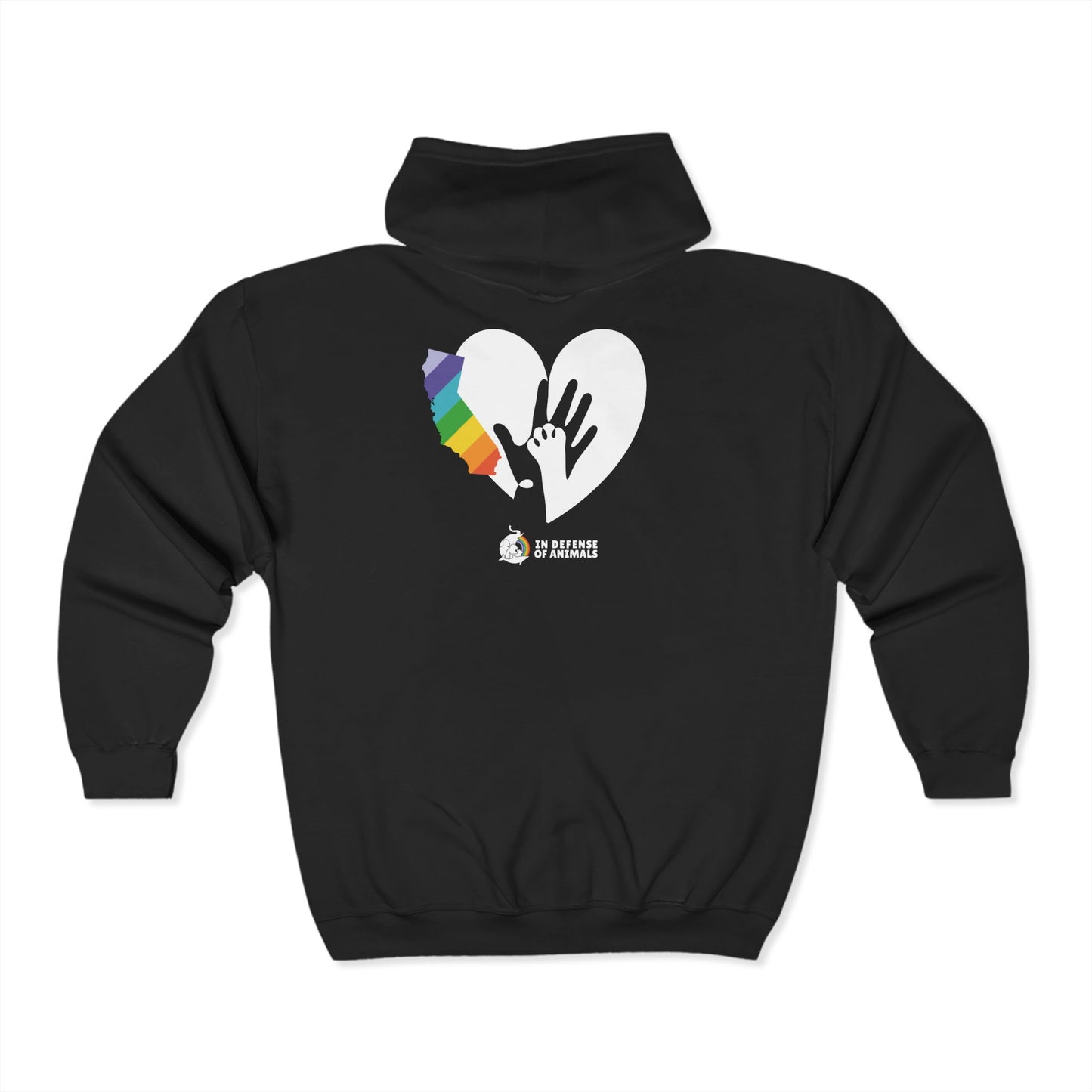 IDA Loves LA Unisex Heavy Blend™ Full Zip Hooded Sweatshirt