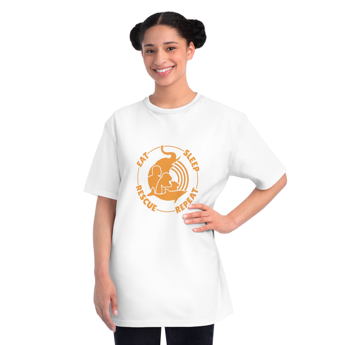 "Eat, Sleep, Rescue, Repeat" Unisex T-Shirt