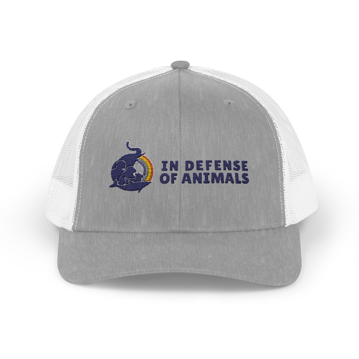 IDA Snapback Trucker Cap in Heather Grey
