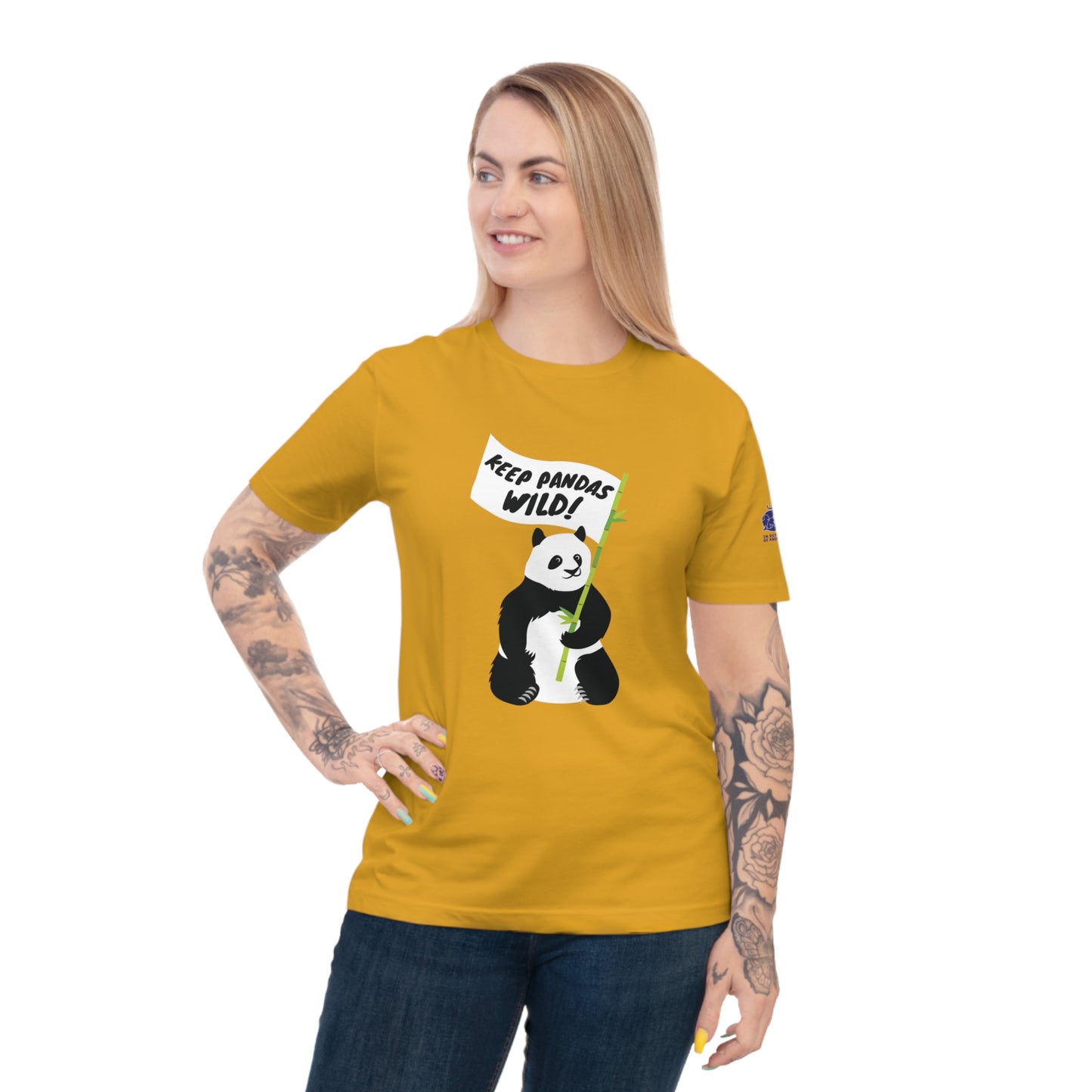 "Keep Pandas Wild!" Unisex Classic Jersey T-shirt