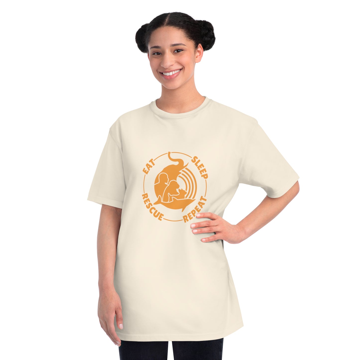 "Eat, Sleep, Rescue, Repeat" Unisex T-Shirt