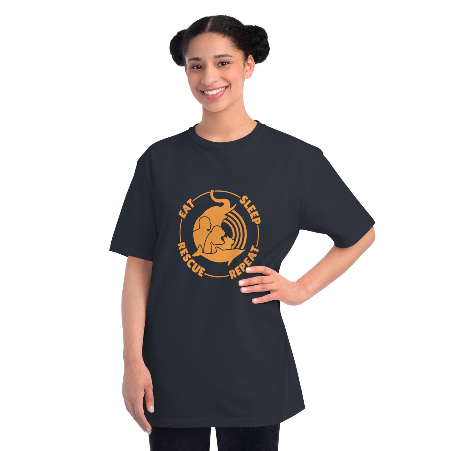 "Eat, Sleep, Rescue, Repeat" Unisex T-Shirt