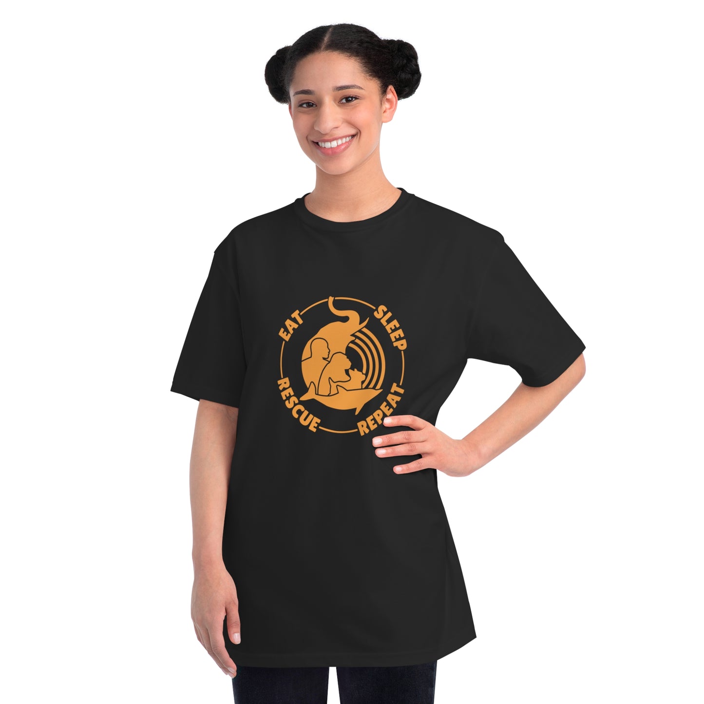 "Eat, Sleep, Rescue, Repeat" Unisex T-Shirt