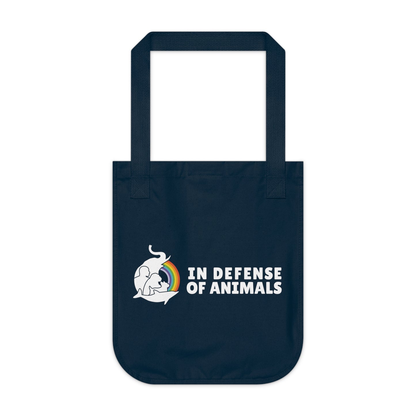 "Eat, Sleep, Rescue, Repeat" Organic Canvas Tote Bag