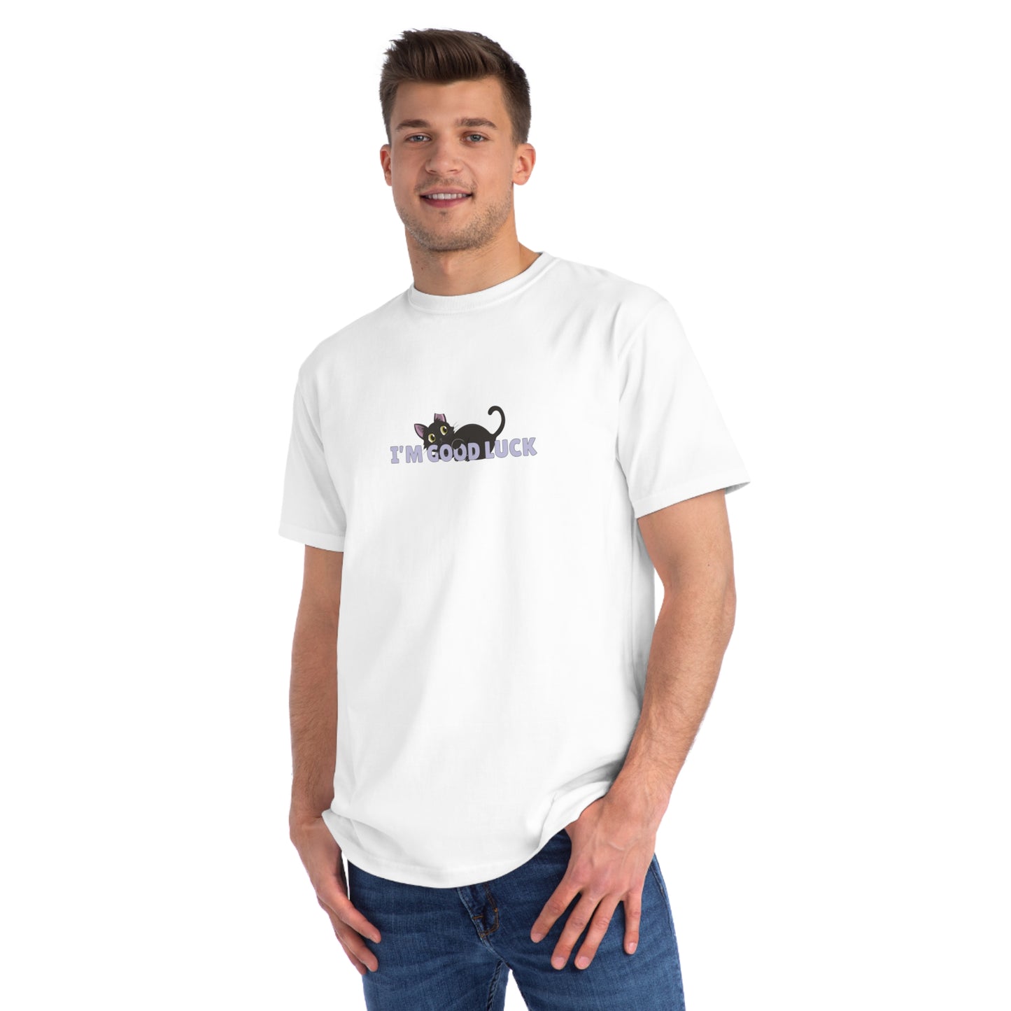 "Good Luck" Black Cat Unisex T-Shirt