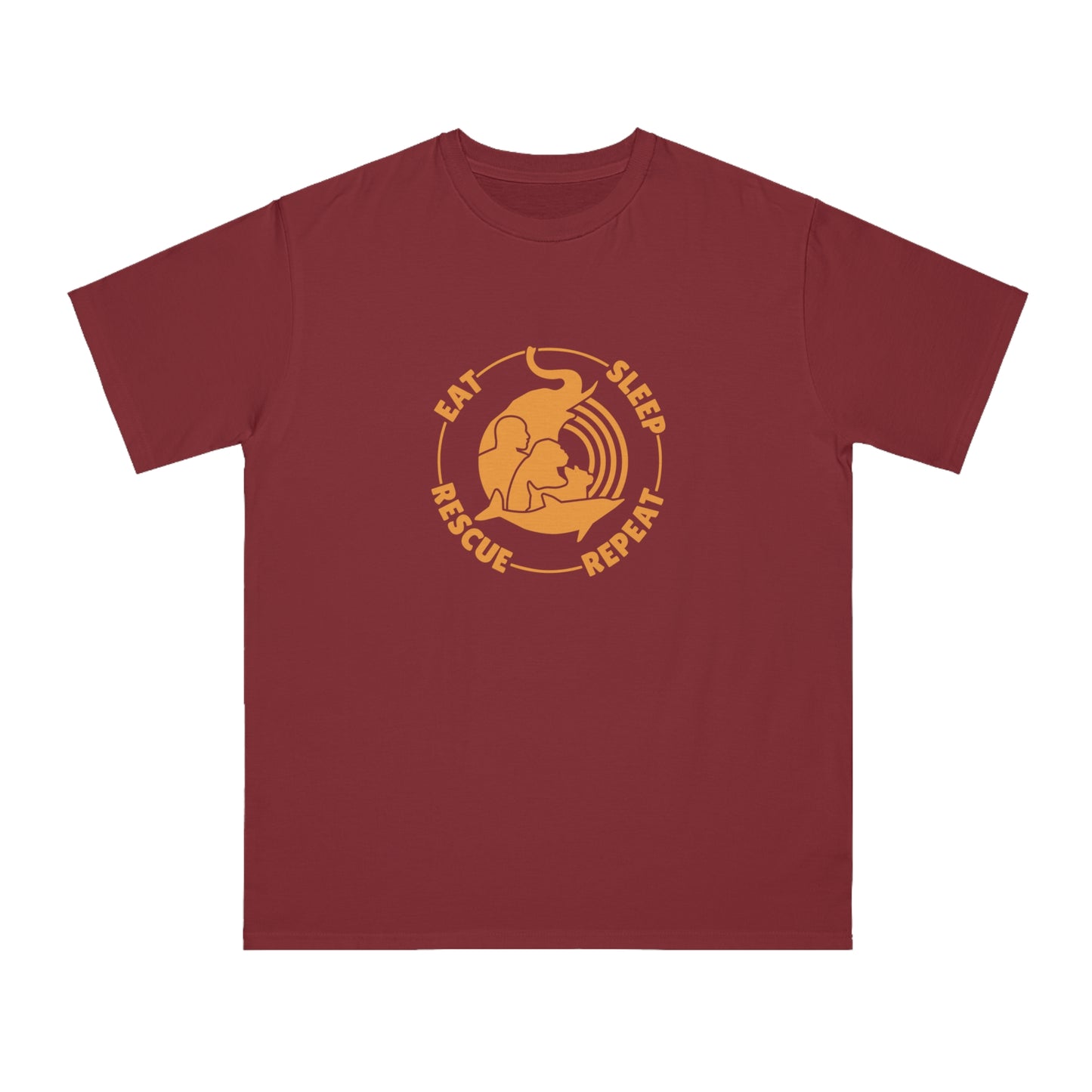 "Eat, Sleep, Rescue, Repeat" Unisex T-Shirt