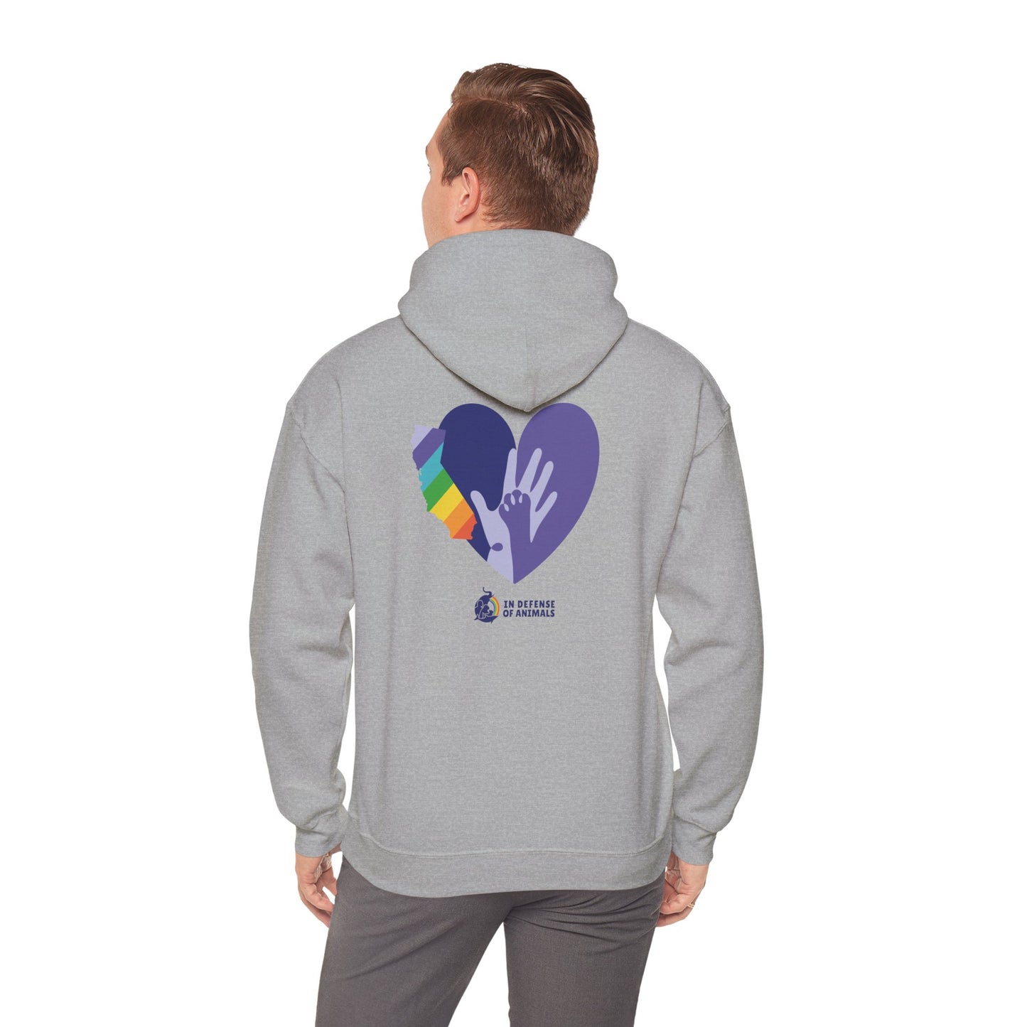 IDA Loves LA Unisex Heavy Blend™ Hooded Sweatshirt