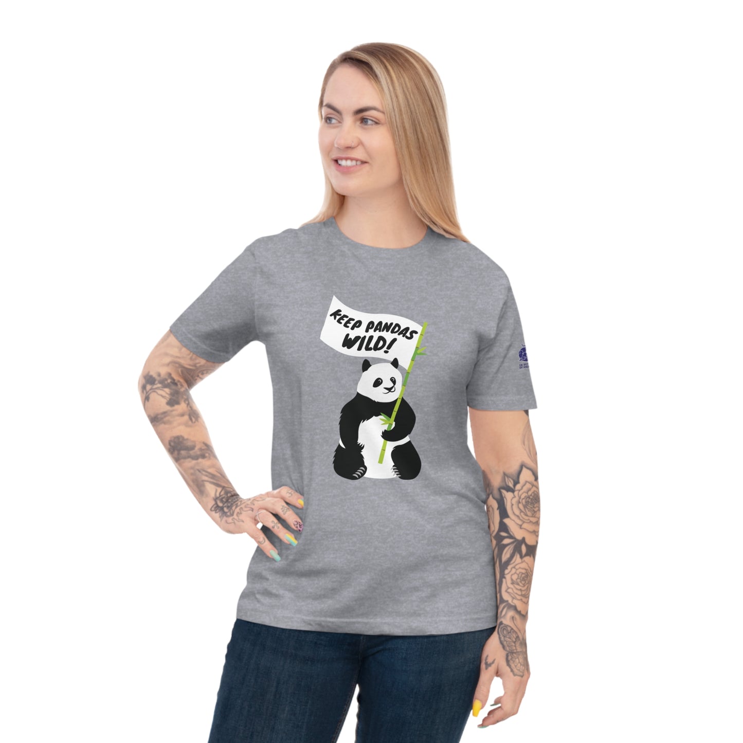 "Keep Pandas Wild!" Unisex Classic Jersey T-shirt