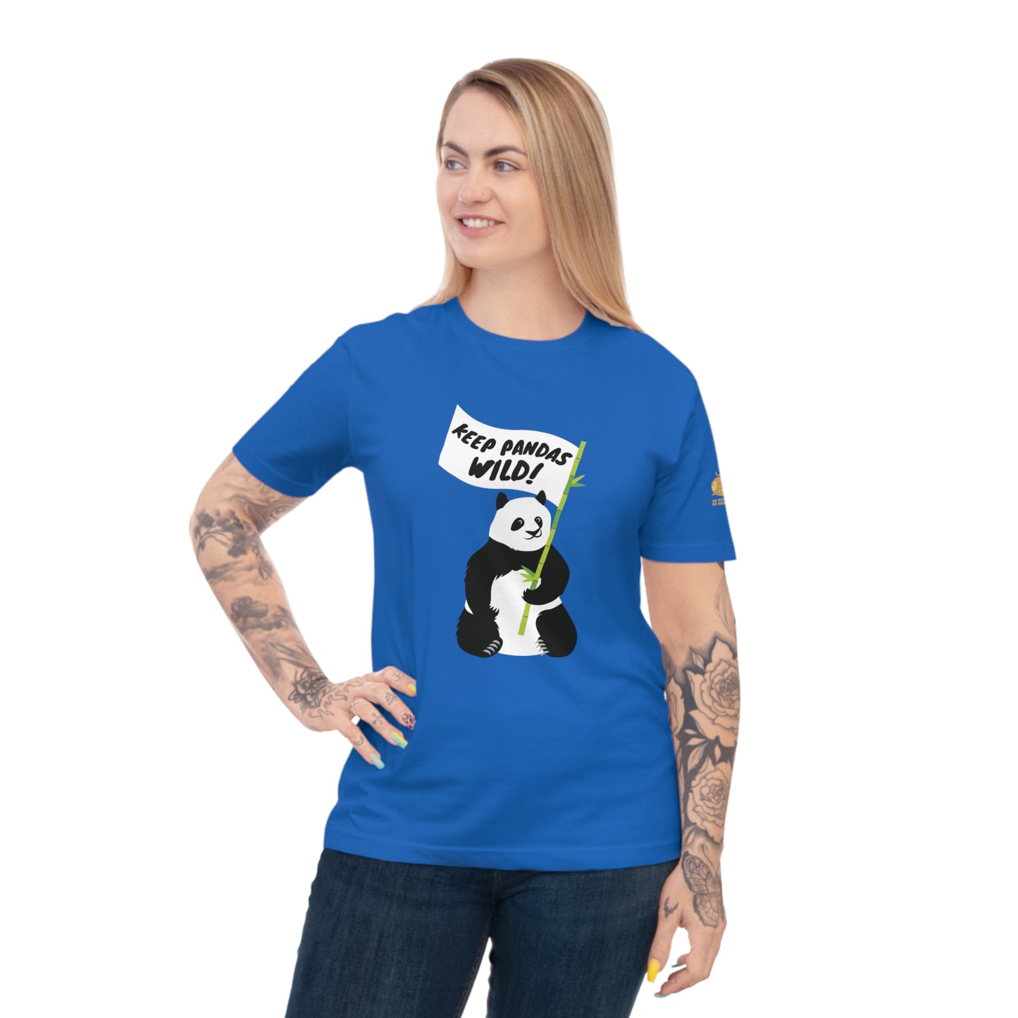 "Keep Pandas Wild!" Unisex Classic Jersey T-shirt