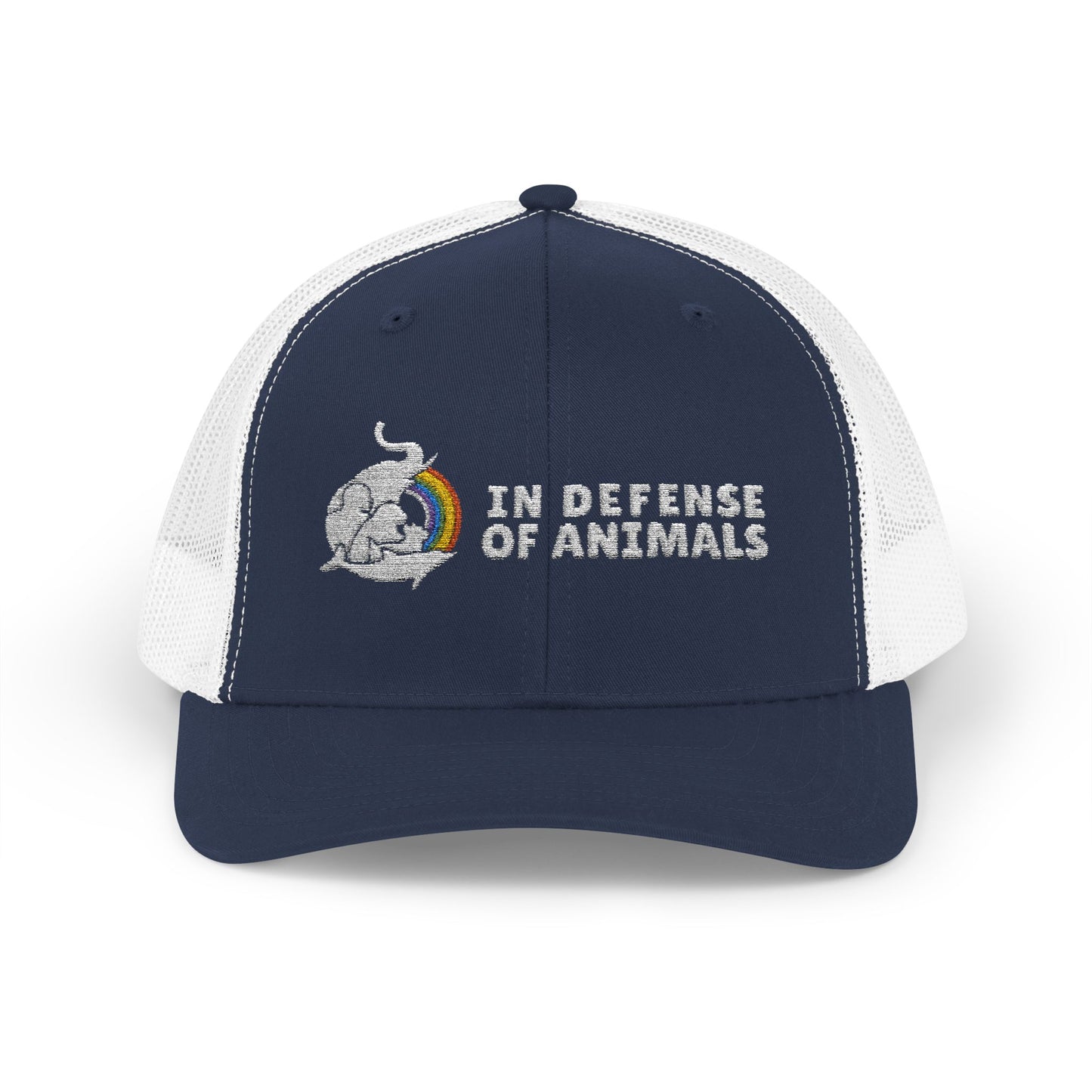 IDA Snapback Trucker Cap in Navy