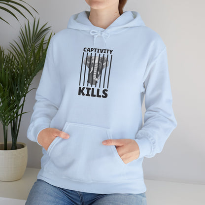 Captivity Kills Unisex Hooded Sweatshirt