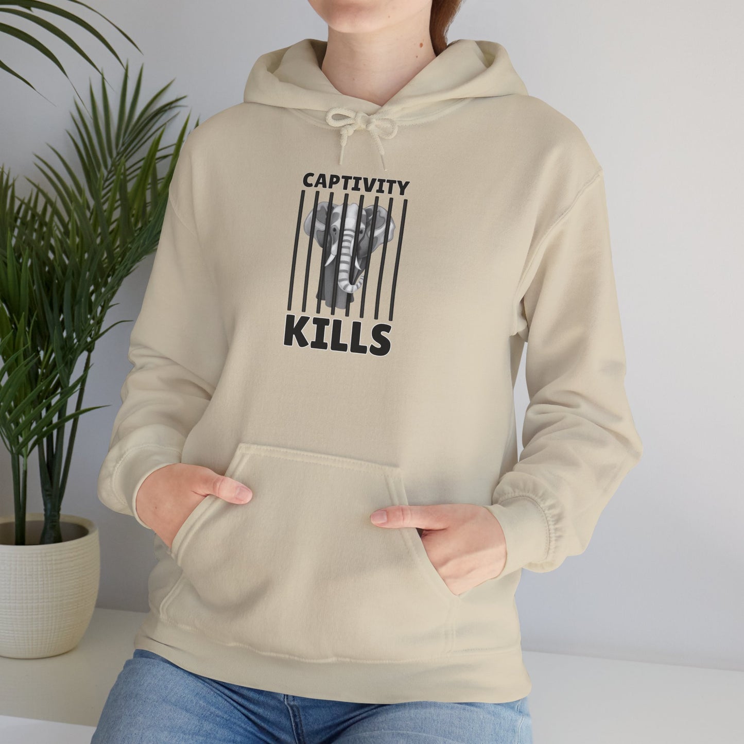 Captivity Kills Unisex Hooded Sweatshirt