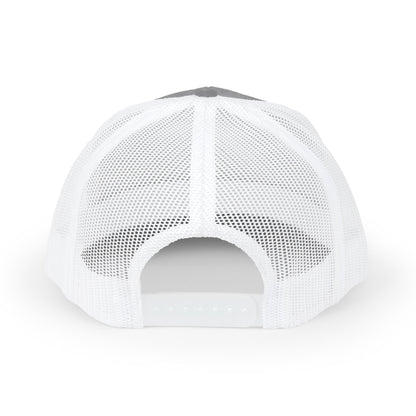 IDA Snapback Trucker Cap in Heather Grey