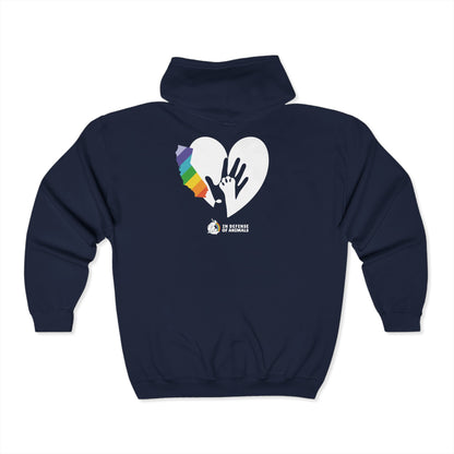 IDA Loves LA Unisex Heavy Blend™ Full Zip Hooded Sweatshirt