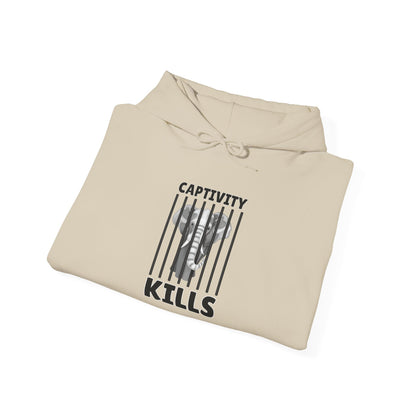 Captivity Kills Unisex Hooded Sweatshirt