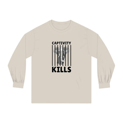 "Captivity Kills" Unisex Long Sleeve T-Shirt