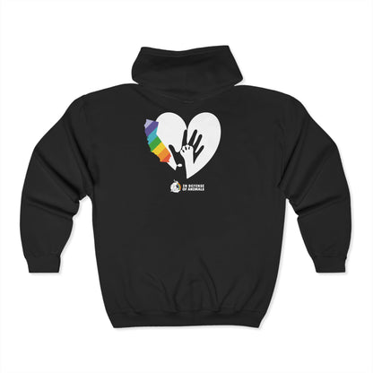 IDA Loves LA Unisex Heavy Blend™ Full Zip Hooded Sweatshirt