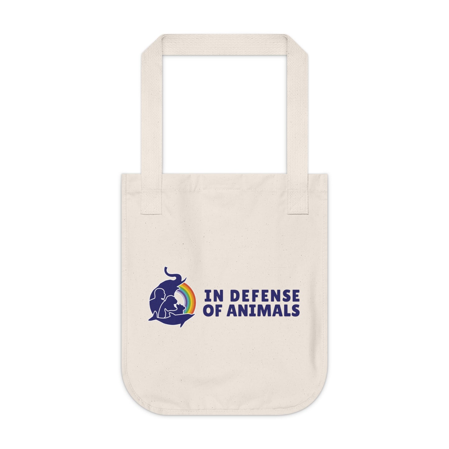 "Eat, Sleep, Rescue, Repeat" Organic Canvas Tote Bag