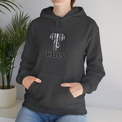 Captivity Kills Unisex Hooded Sweatshirt