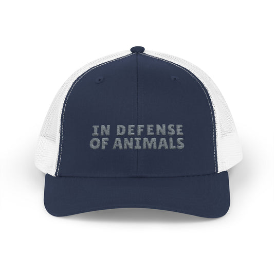 IDA Snapback Trucker Cap in Navy