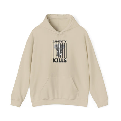 Captivity Kills Unisex Hooded Sweatshirt