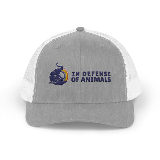 IDA Snapback Trucker Cap in Heather Grey