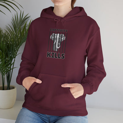 Captivity Kills Unisex Hooded Sweatshirt