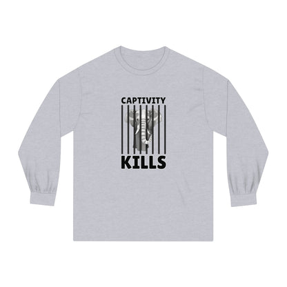 "Captivity Kills" Unisex Long Sleeve T-Shirt