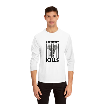 "Captivity Kills" Unisex Long Sleeve T-Shirt