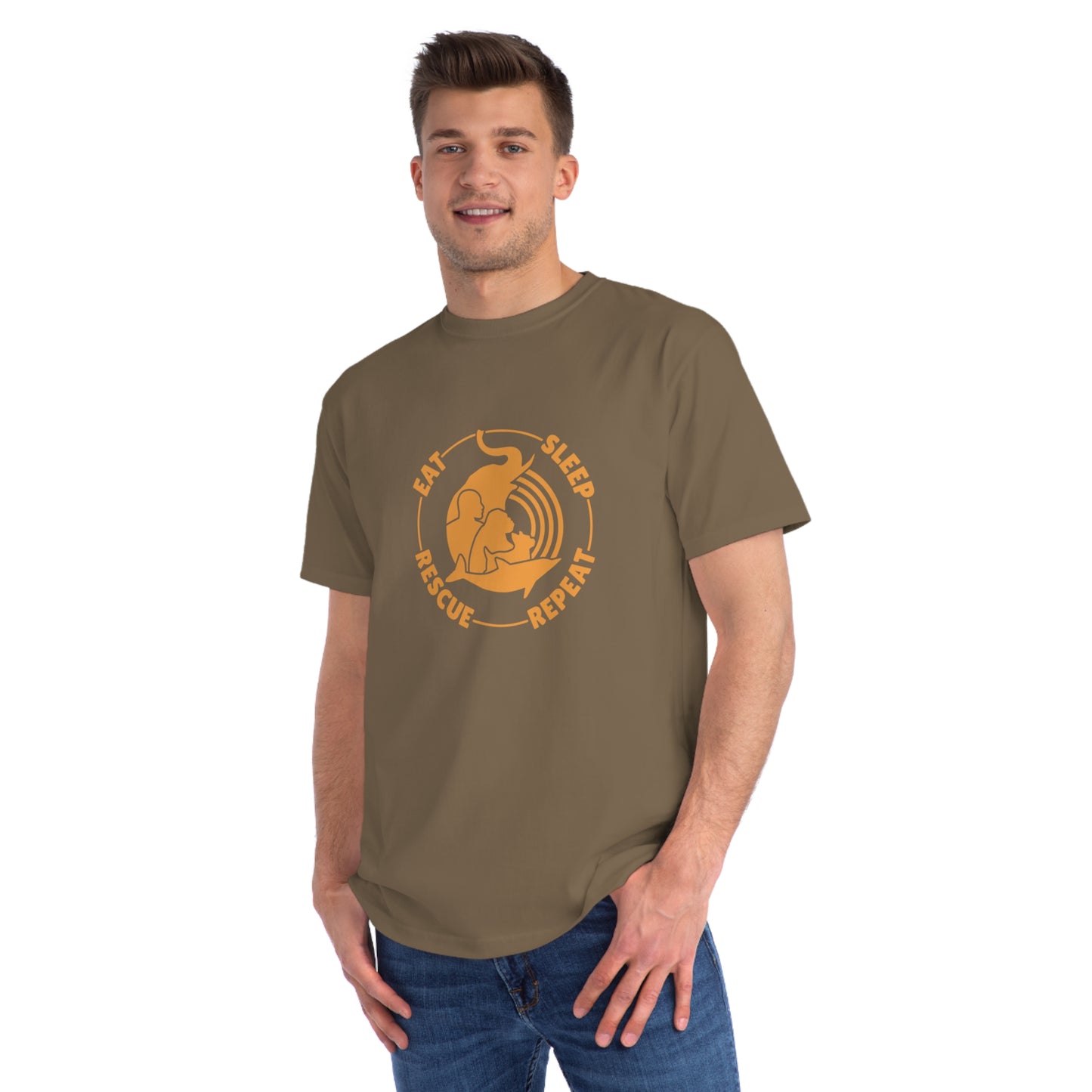 "Eat, Sleep, Rescue, Repeat" Unisex T-Shirt