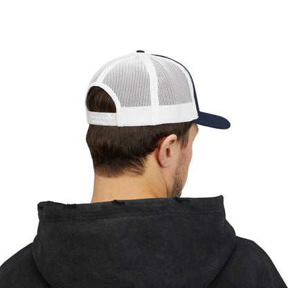 IDA Snapback Trucker Cap in Navy