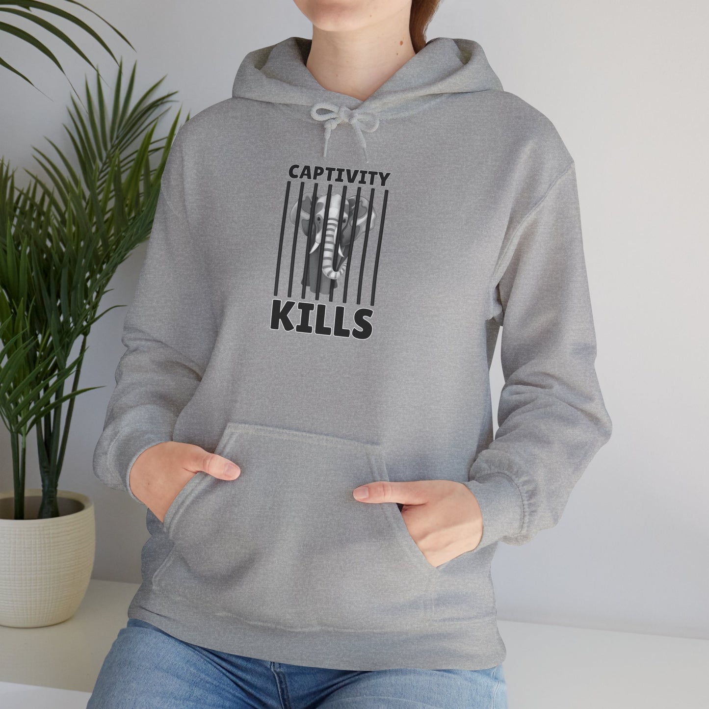 Captivity Kills Unisex Hooded Sweatshirt
