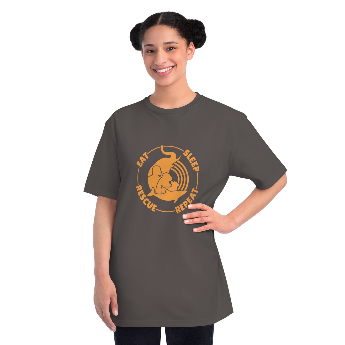 "Eat, Sleep, Rescue, Repeat" Unisex T-Shirt