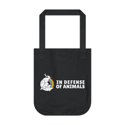 "Eat, Sleep, Rescue, Repeat" Organic Canvas Tote Bag