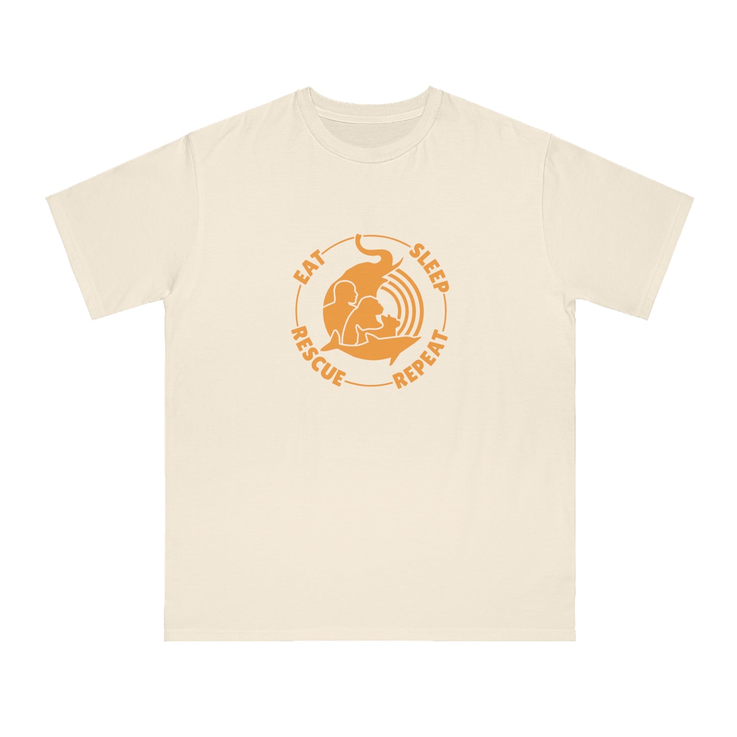 "Eat, Sleep, Rescue, Repeat" Unisex T-Shirt