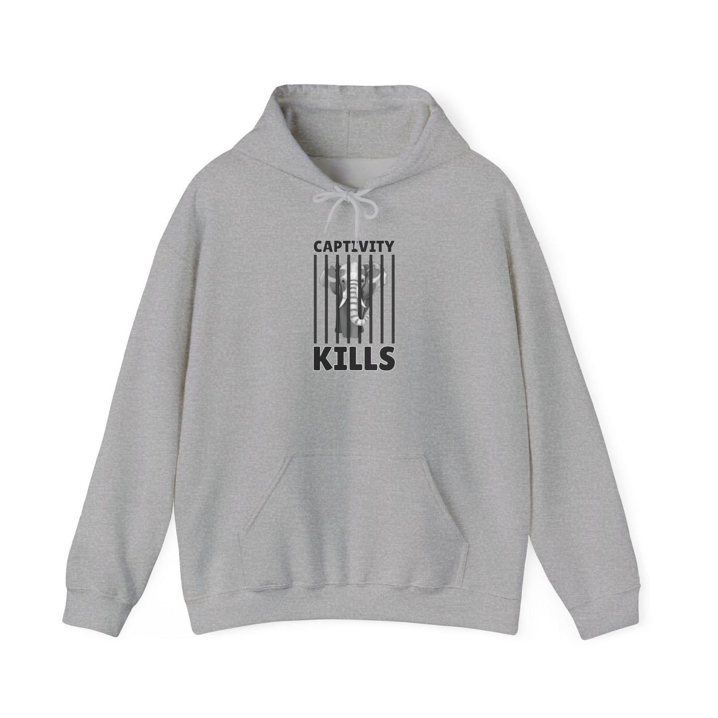 Captivity Kills Unisex Hooded Sweatshirt