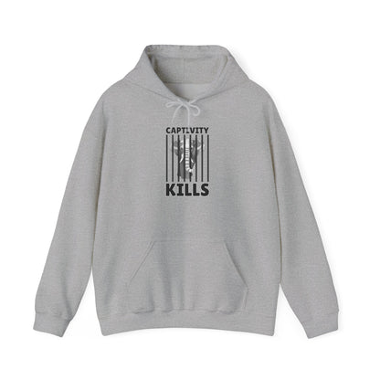 Captivity Kills Unisex Hooded Sweatshirt