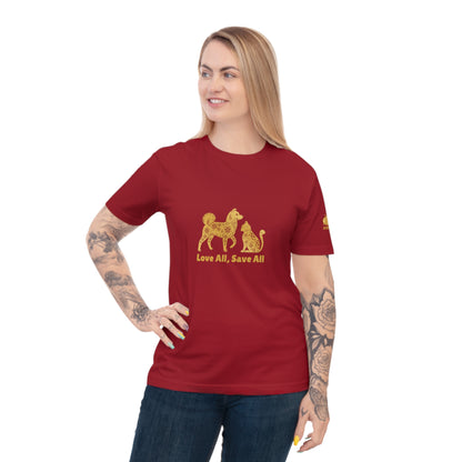 "Love All, Save All" Dog and Cat Unisex Classic Jersey T-shirt