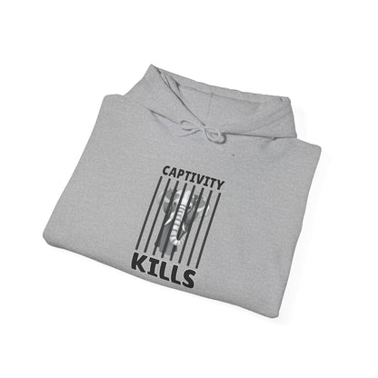 Captivity Kills Unisex Hooded Sweatshirt